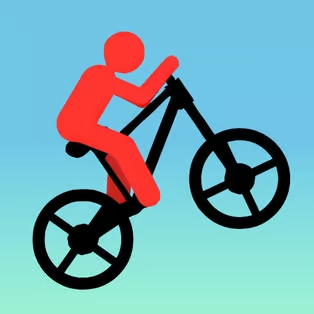 Stickman-Bike